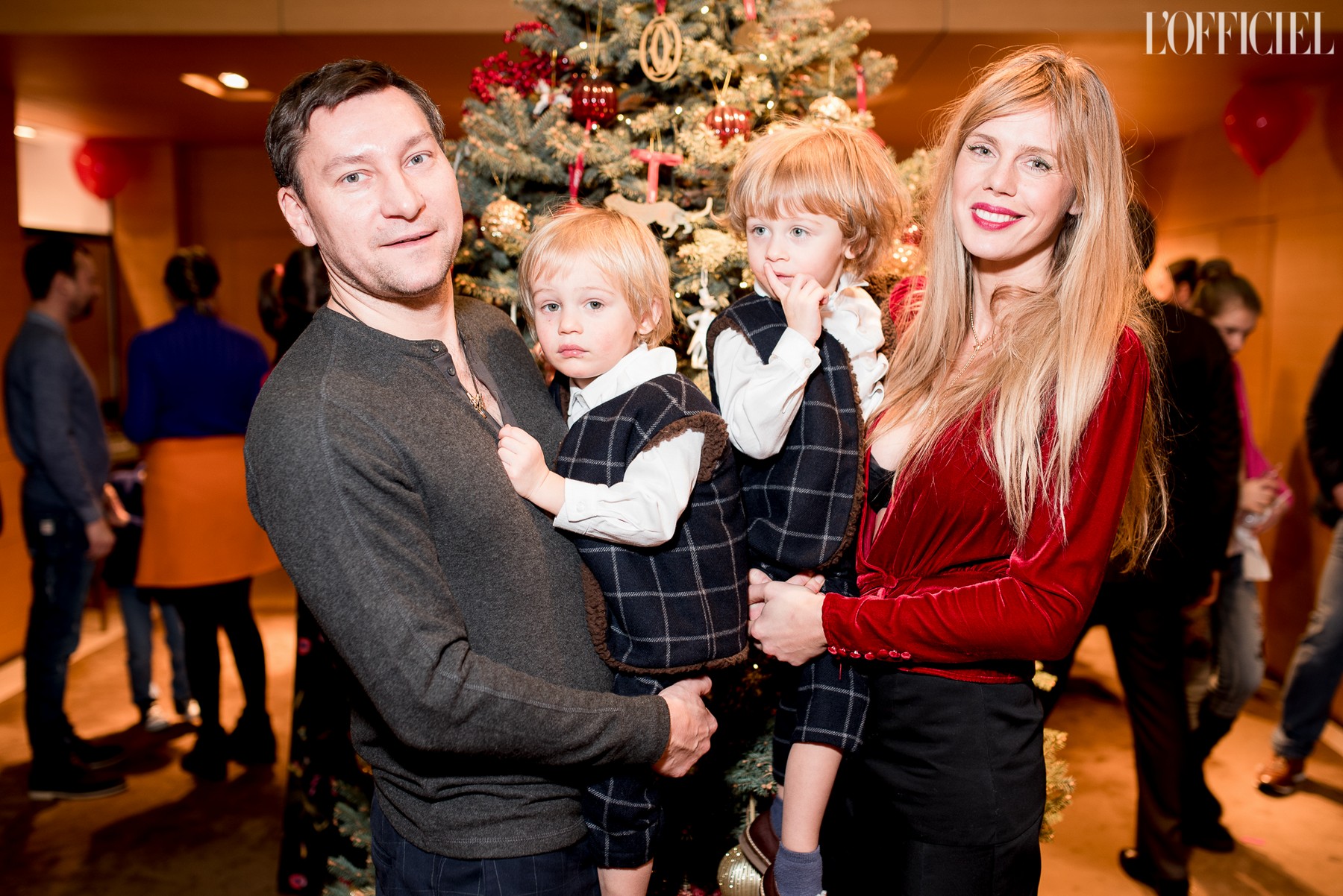 Мария и Алексей Дидковские с сыновьями Иваном и Тимофеем