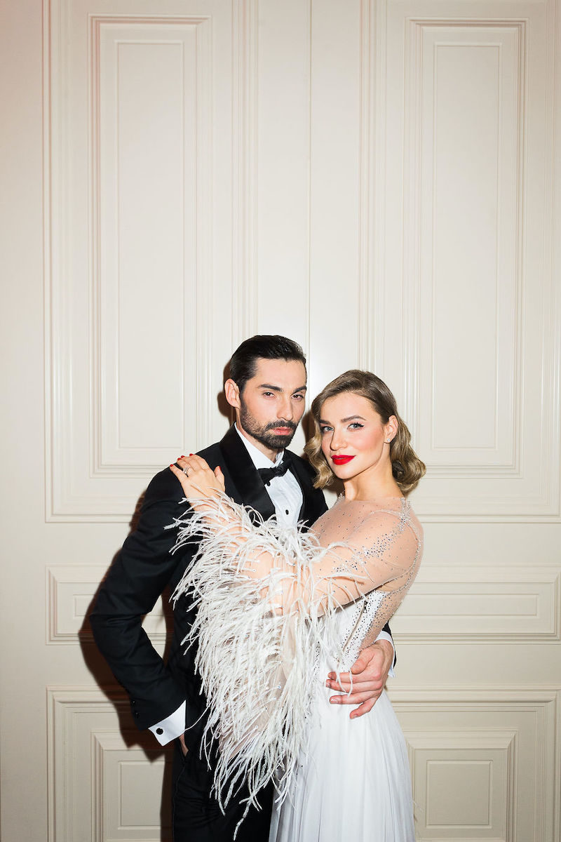 Хореограф вечера Виталий Загоруйко и Анна Плужник 