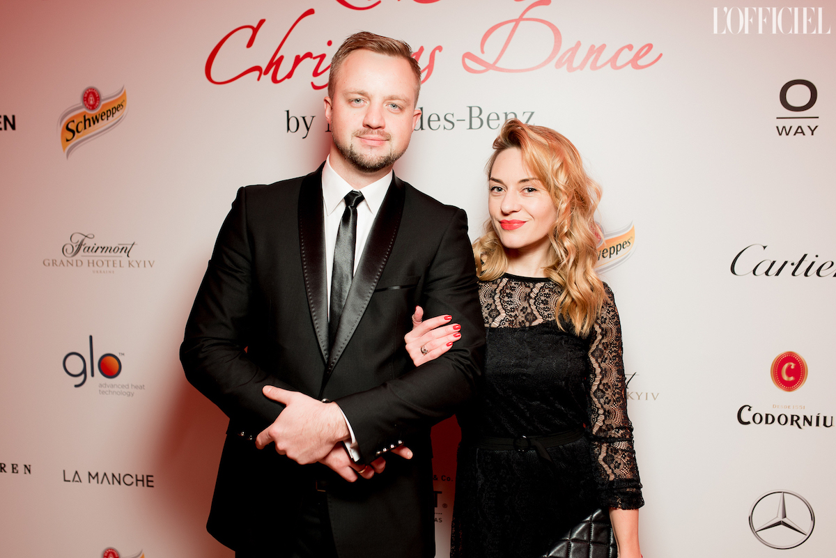 Александра Новикова с супругом