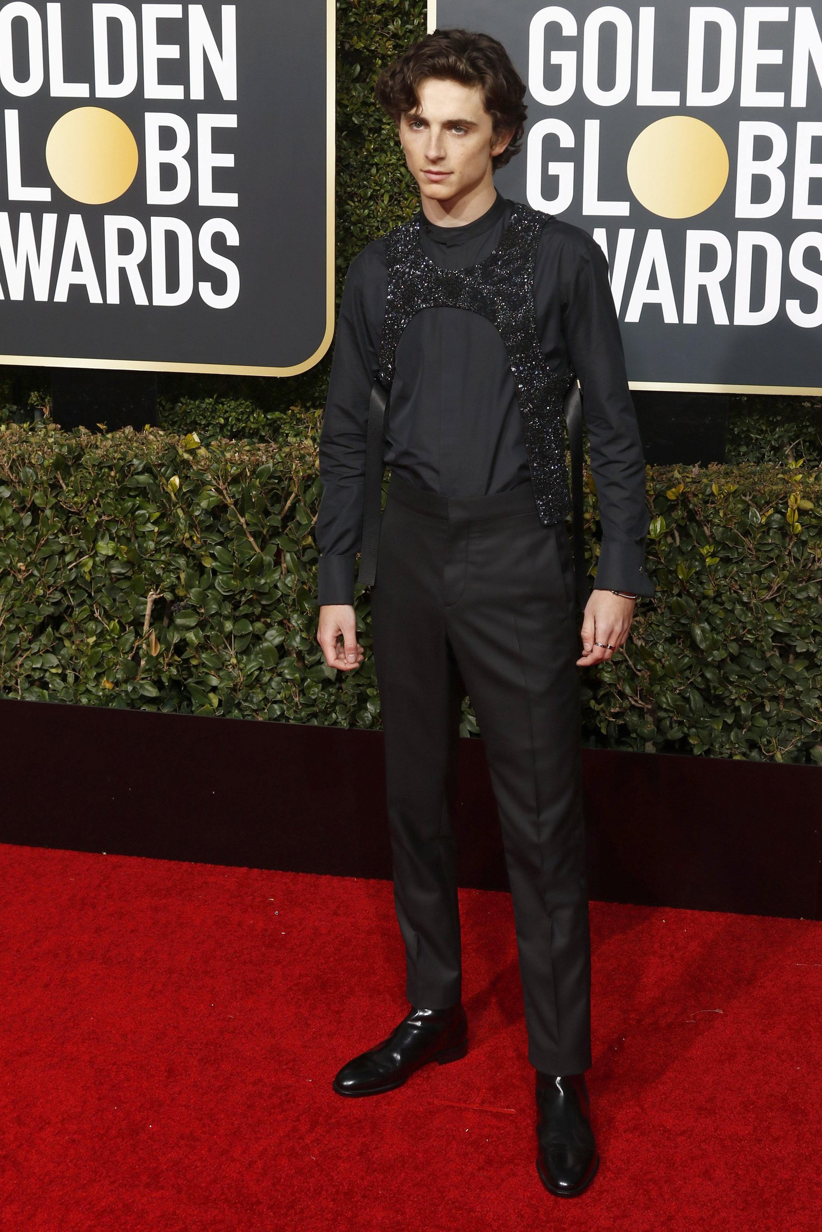 Тимоти Шаламе в Louis Vuitton, 2019 год