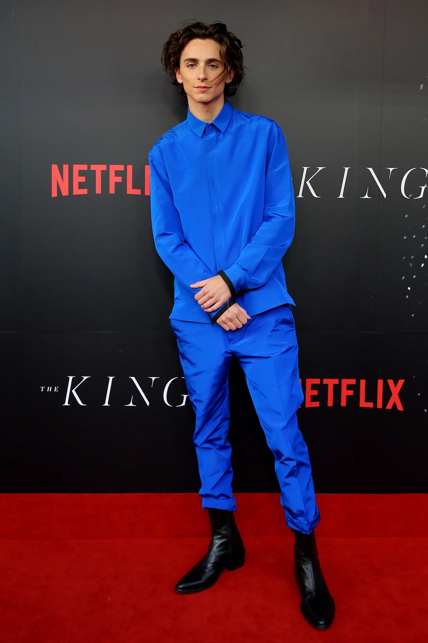 Тимоти Шаламе в Haider Ackermann, 2019 год