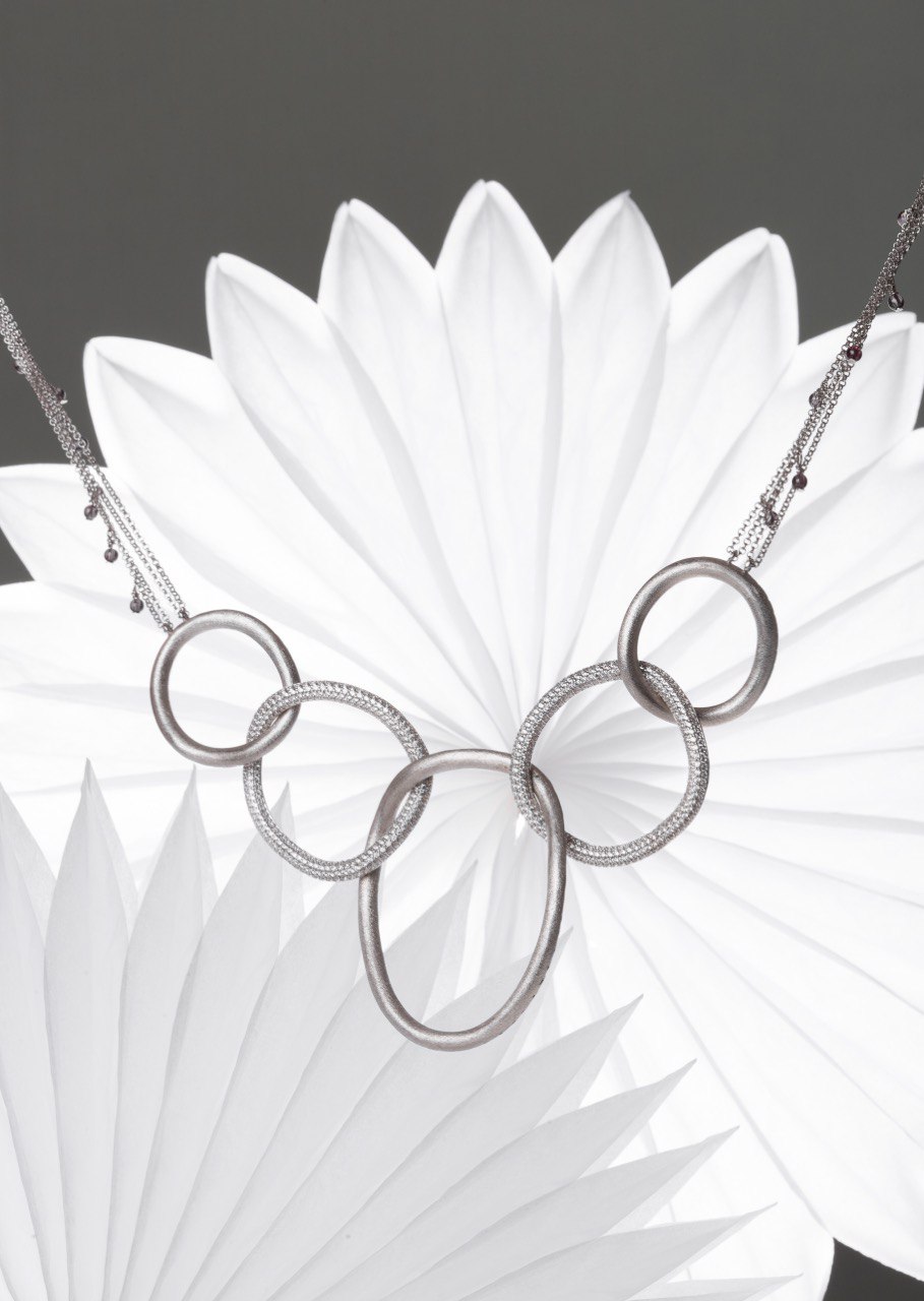 Кольє саб-бренду ZARINA CREATIVE з колекції YAK YEAH, срібло