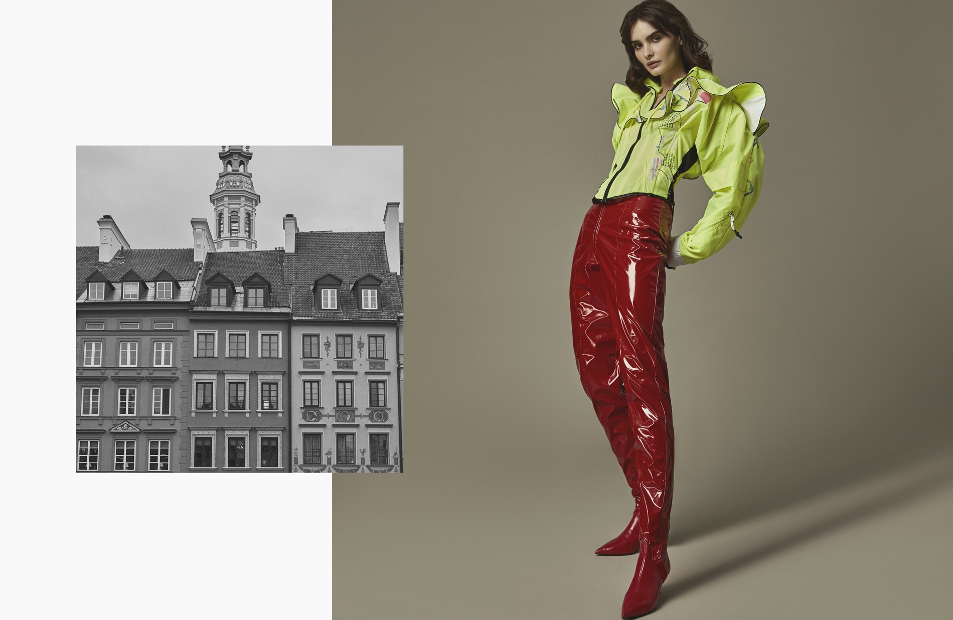 Toxic corset Doom3k, pants Dramat, shoes Zara 