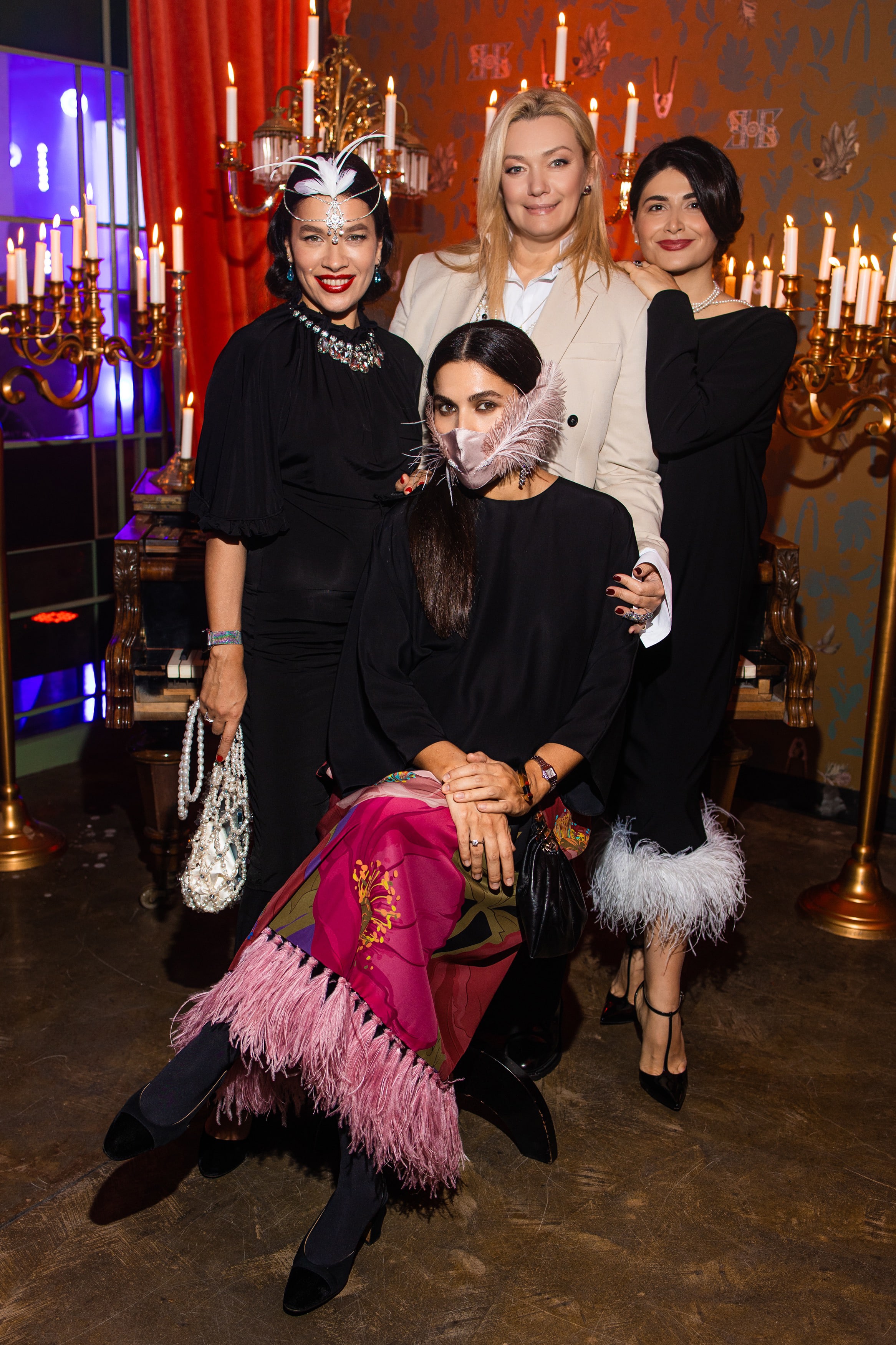 Ульяна Бойко, Ярослава Бойко, Ирина Ковальчук и Нина Васадзе