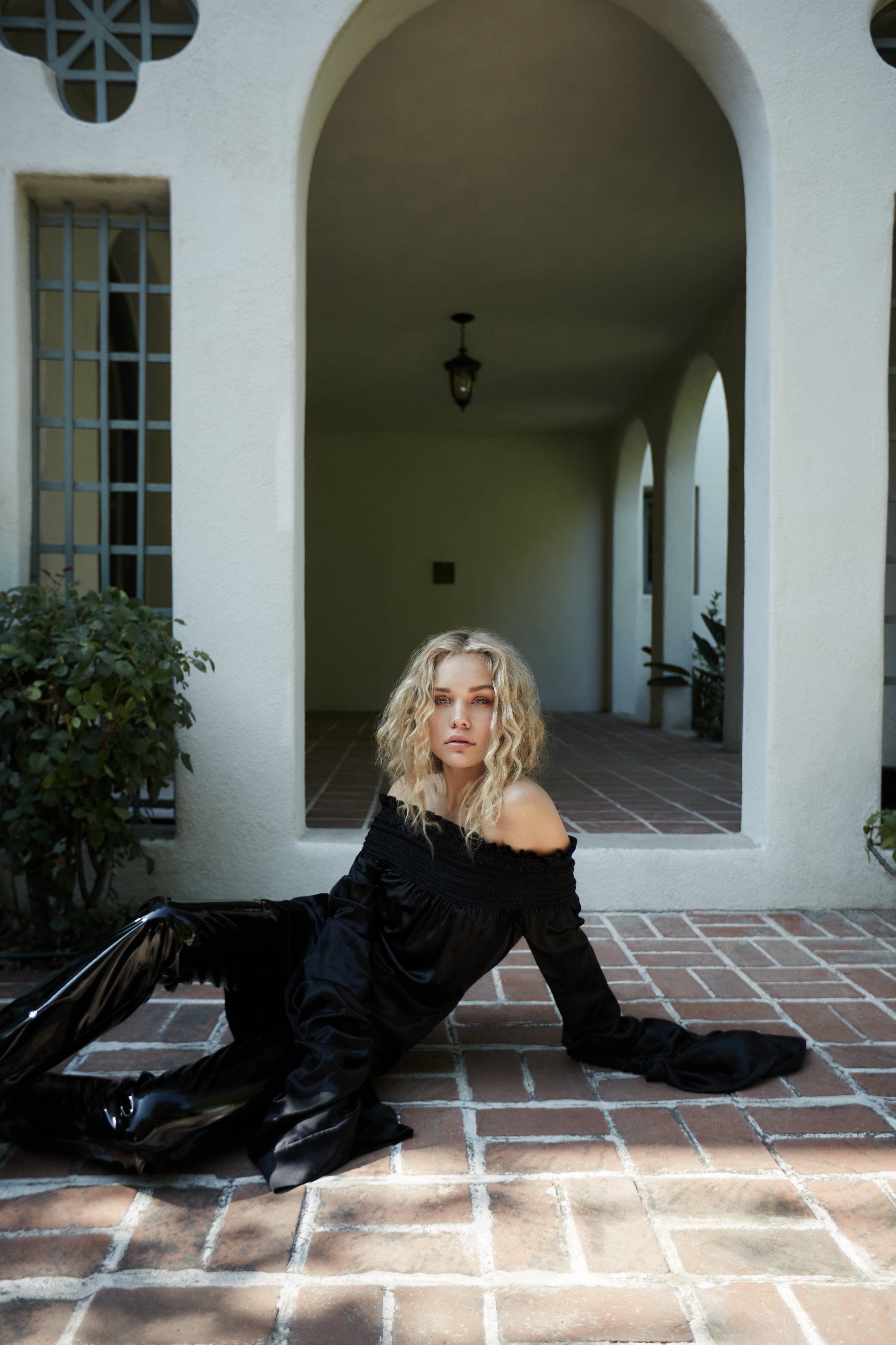 Блуза, брюки, все - SAINT LAURENT