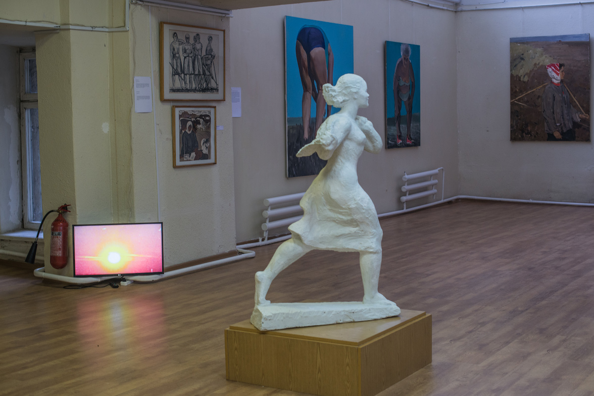 Кмытовский музей советского искусства, вид экспозиции