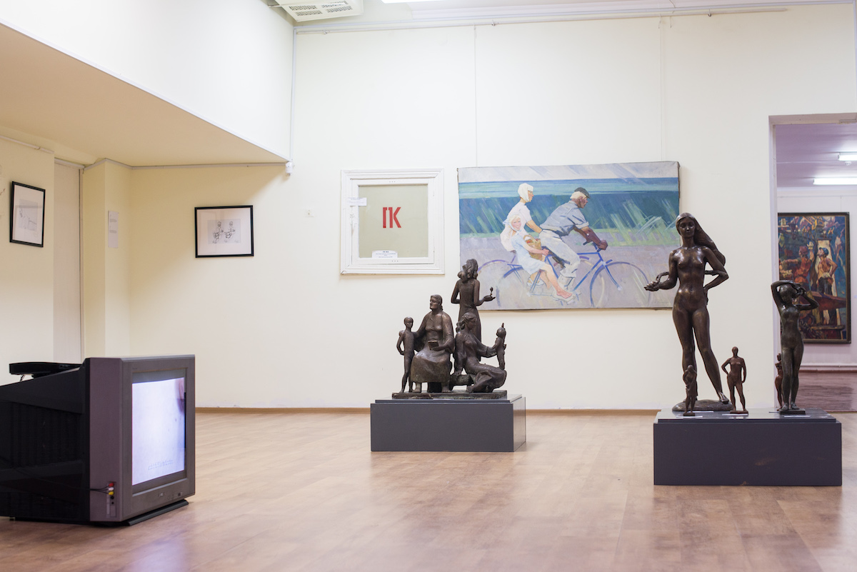 Кмытовский музей советского искусства, вид экспозиции