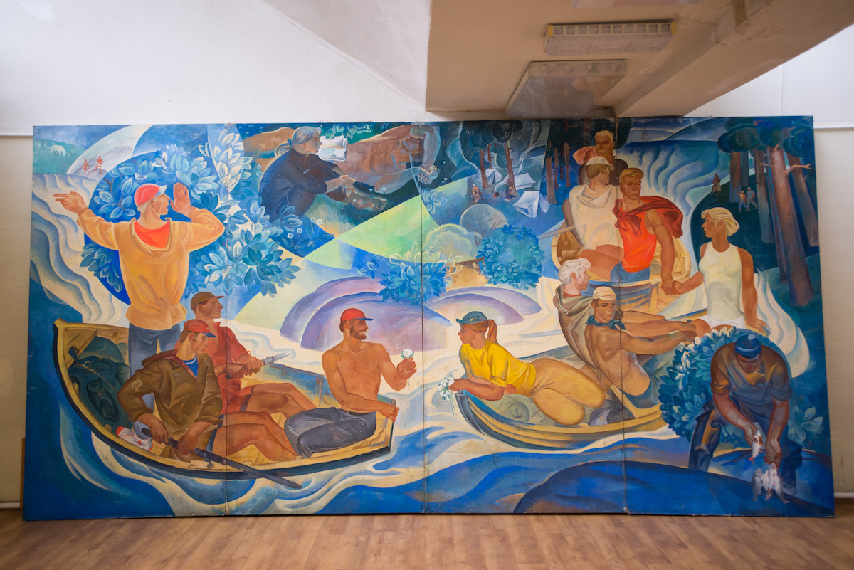 Кмытовский музей советского искусства, вид экспозиции