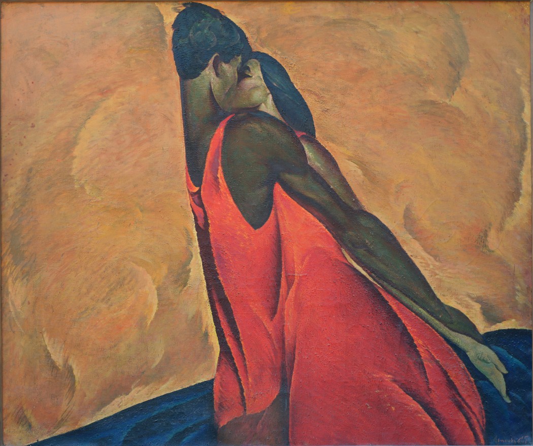 “Полет” 1965 г., Александр Ацманчук. Холст, масло