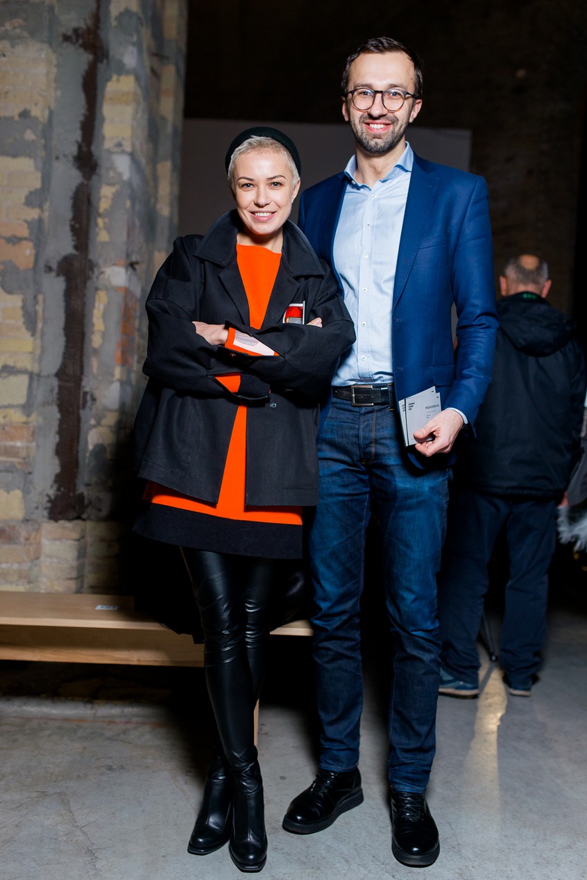 Настя Топольская и Сергей Лещенко