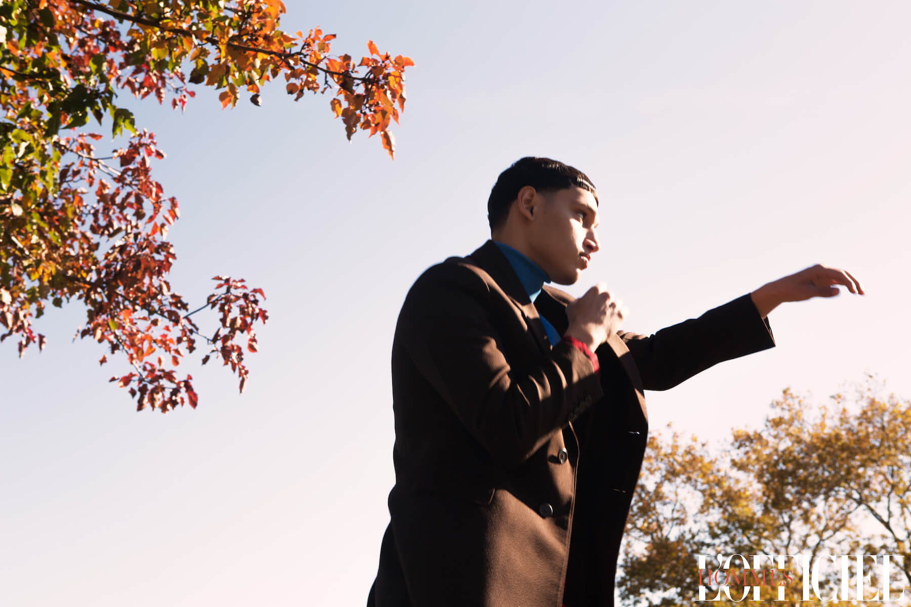 Водолазка, пальто – Prada