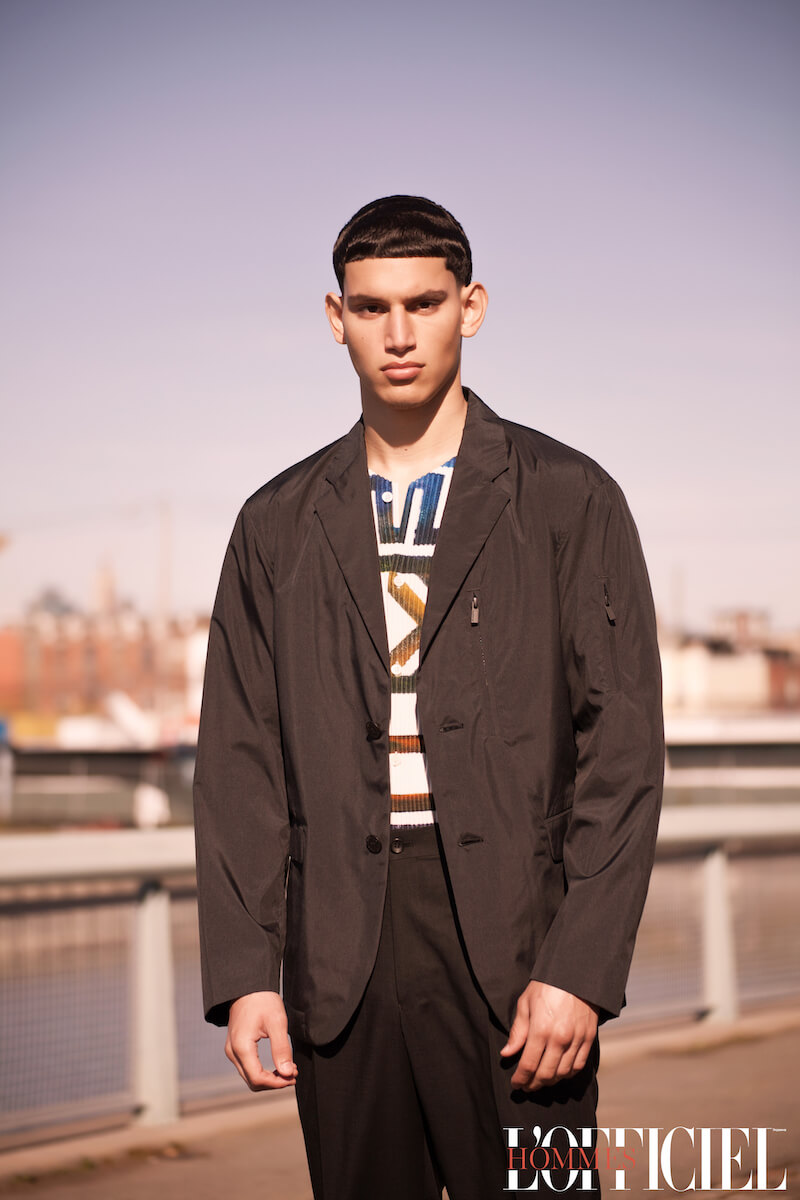 Костюм и рубашка – Issey Miyake