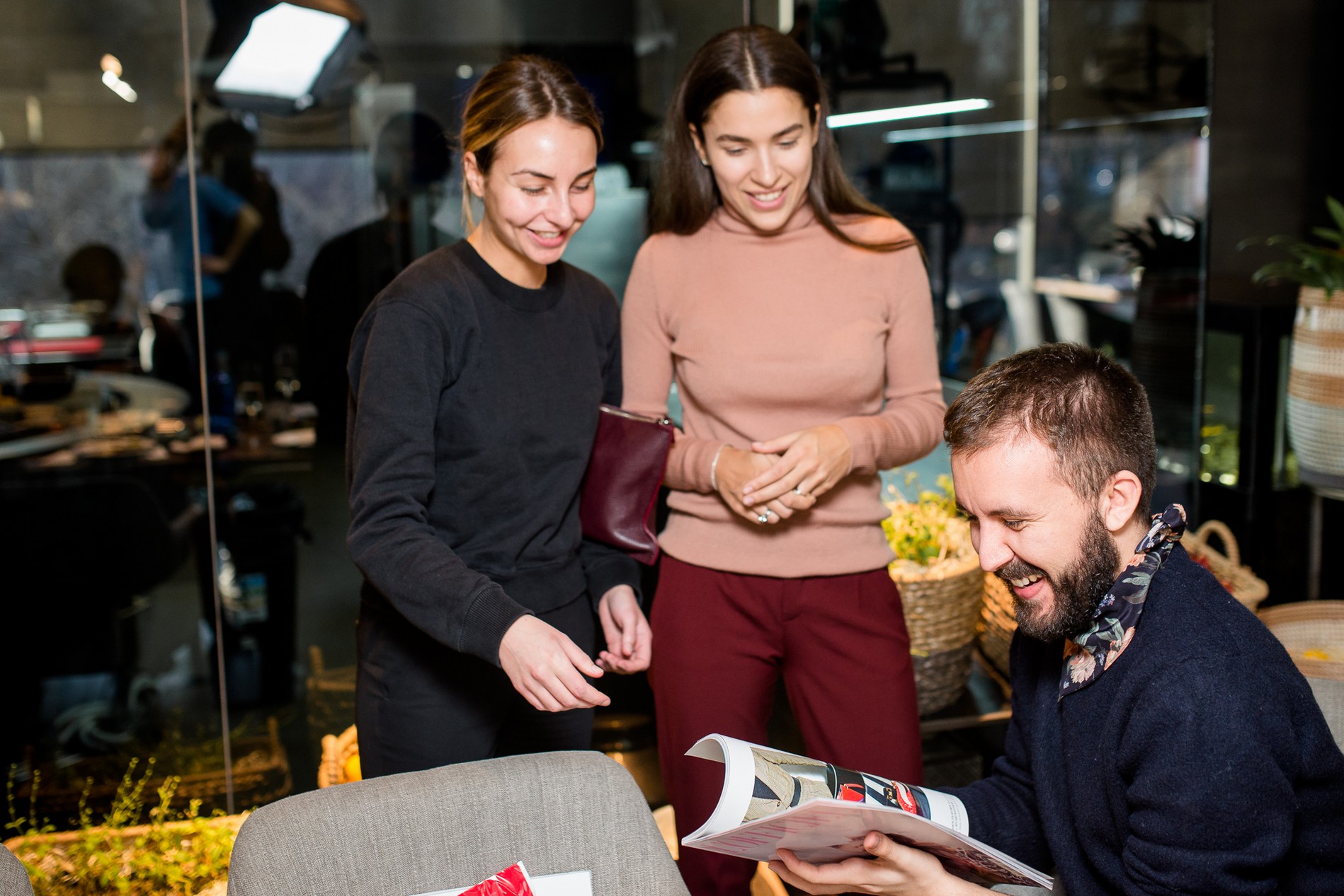 Каролин Мас, Ульяна Бойко, Рикардо Терцо