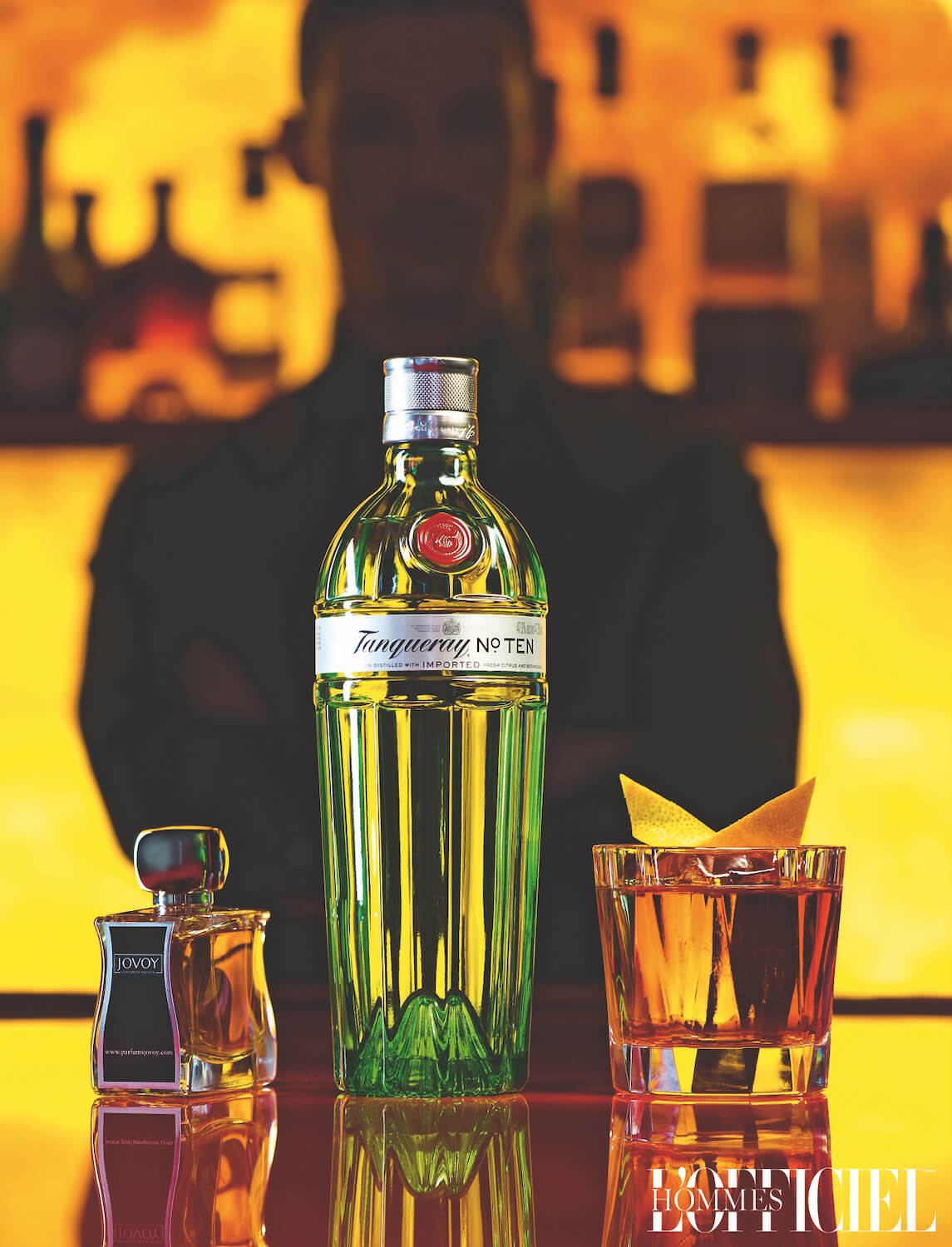 Парфюм JOVOY  Les Jeux sont Faits и коктейль Negroni