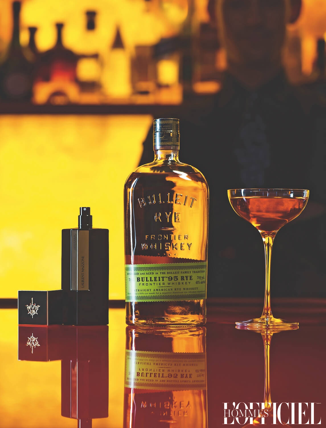 Парфюм LAURENT MAZZONE Hysteric и коктейль Manhattan