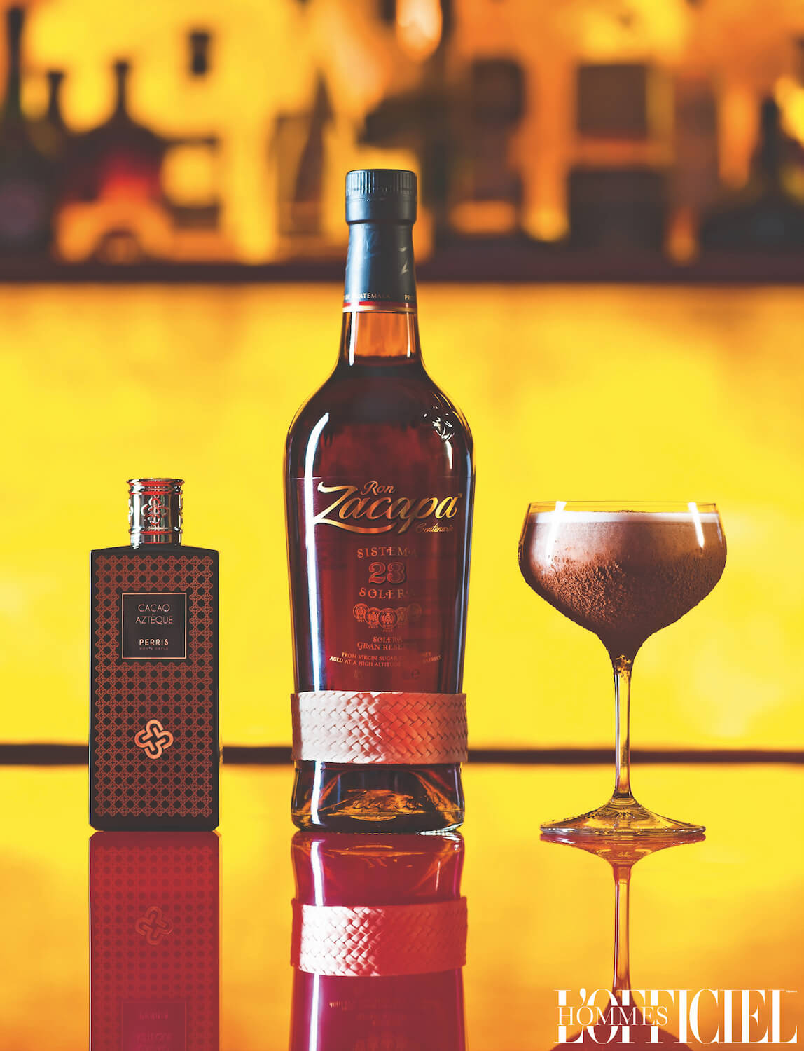 Парфюм PERRIS MONTE CARLO Cacao Azteque и коктейль Zacapa Perris 