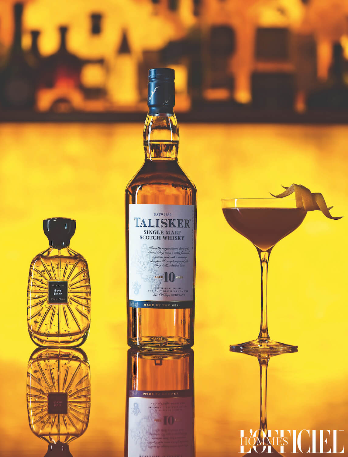 Парфюм ATELIER DES ORS Bois Sikar и коктейль Blood and Sand