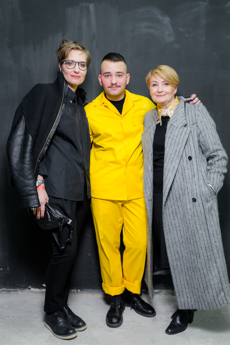 Надя Пожарская, Иван Фролов и Ирина Данилевская 