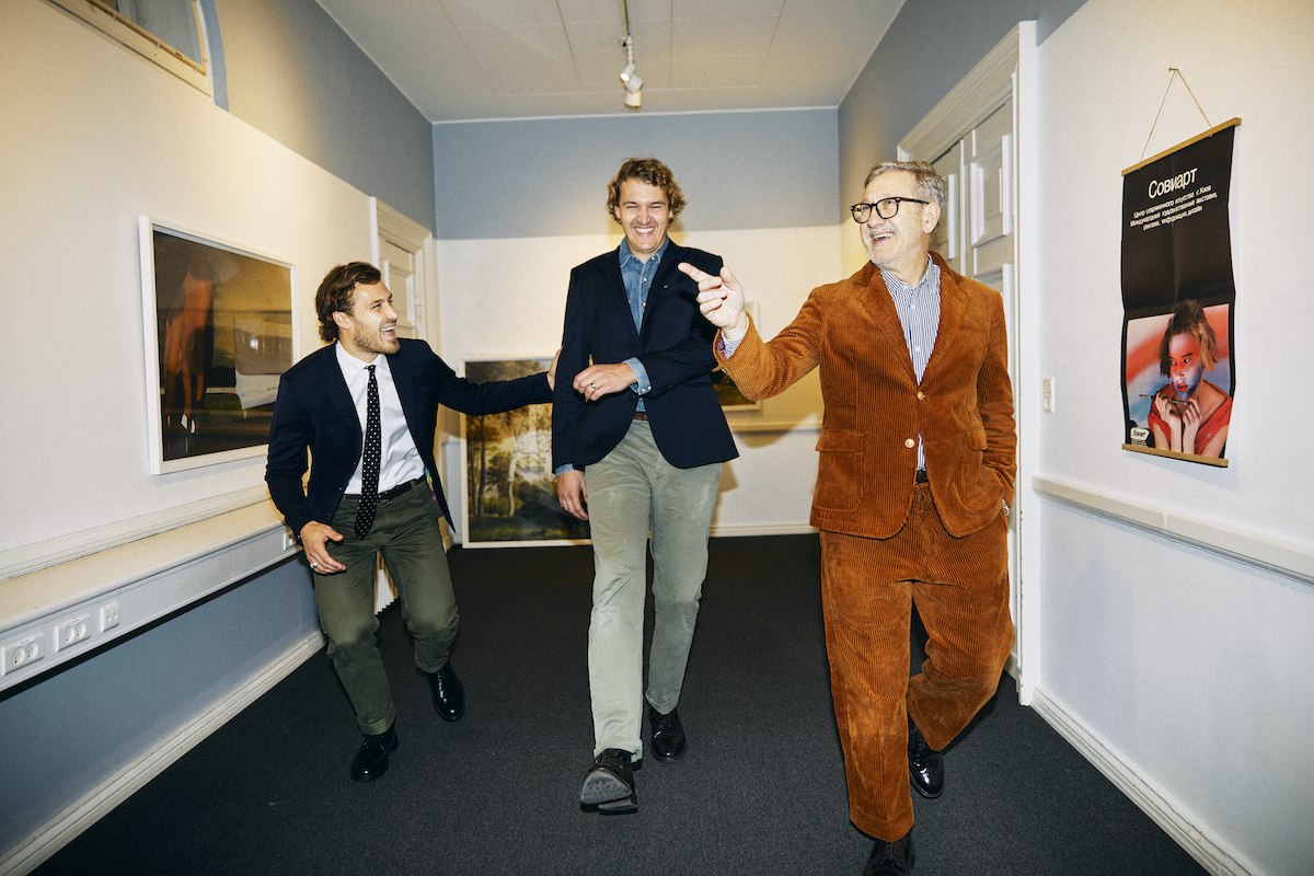 Эрик, Филипп и Сергей Святченко