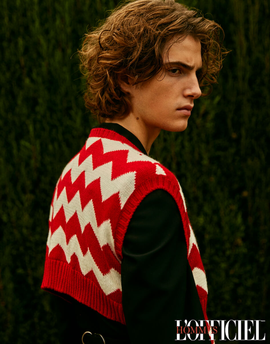 Свитер, шорты и пиджак – Mans Concept Menswear