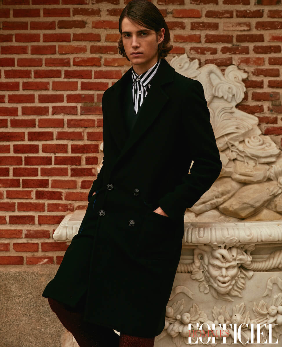 Рубашка Zara, жилет Mans Concept Menswear, пальто и брюки – BREA