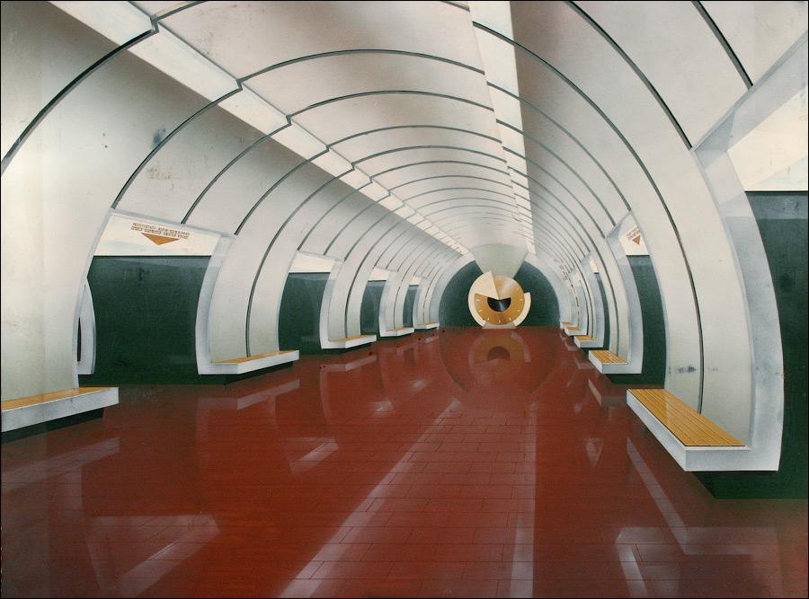 Эскиз станции метро «Дорогожичи»