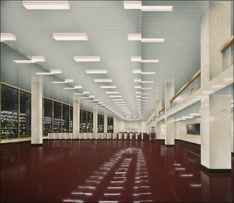 Эскиз станции метро «Лукьяновская»