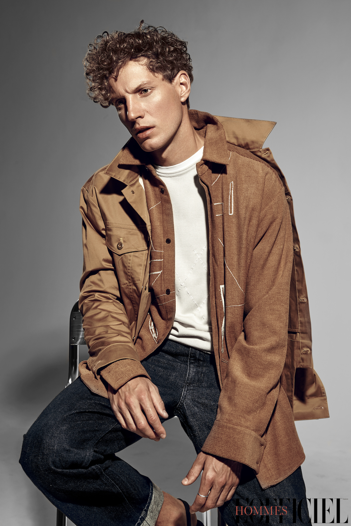 Свитер и куртка – Frolov, рубашка ARTEMKLIMCHUK