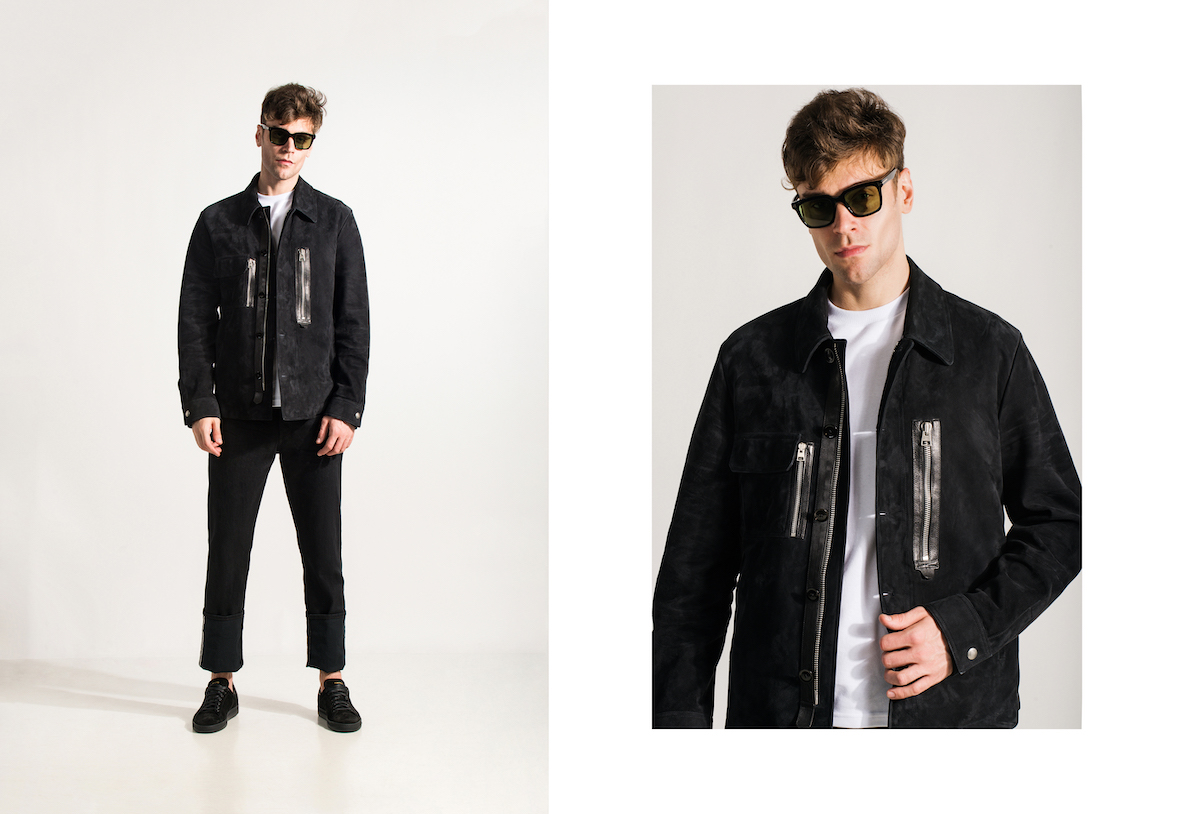 Джинсы, куртка, кеды и очки – Tom Ford, футболка Alyx