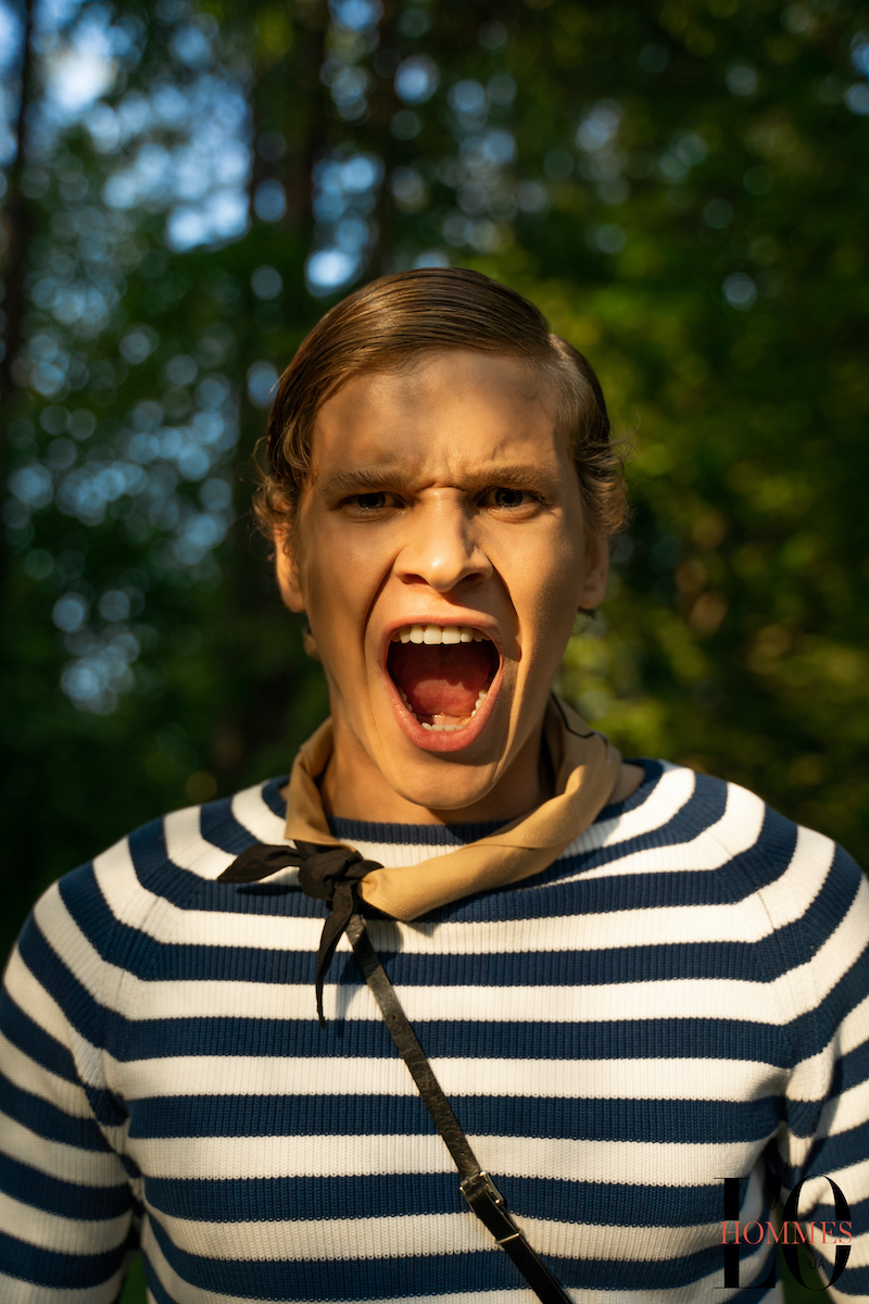 Свитер и шейный платок — Prada