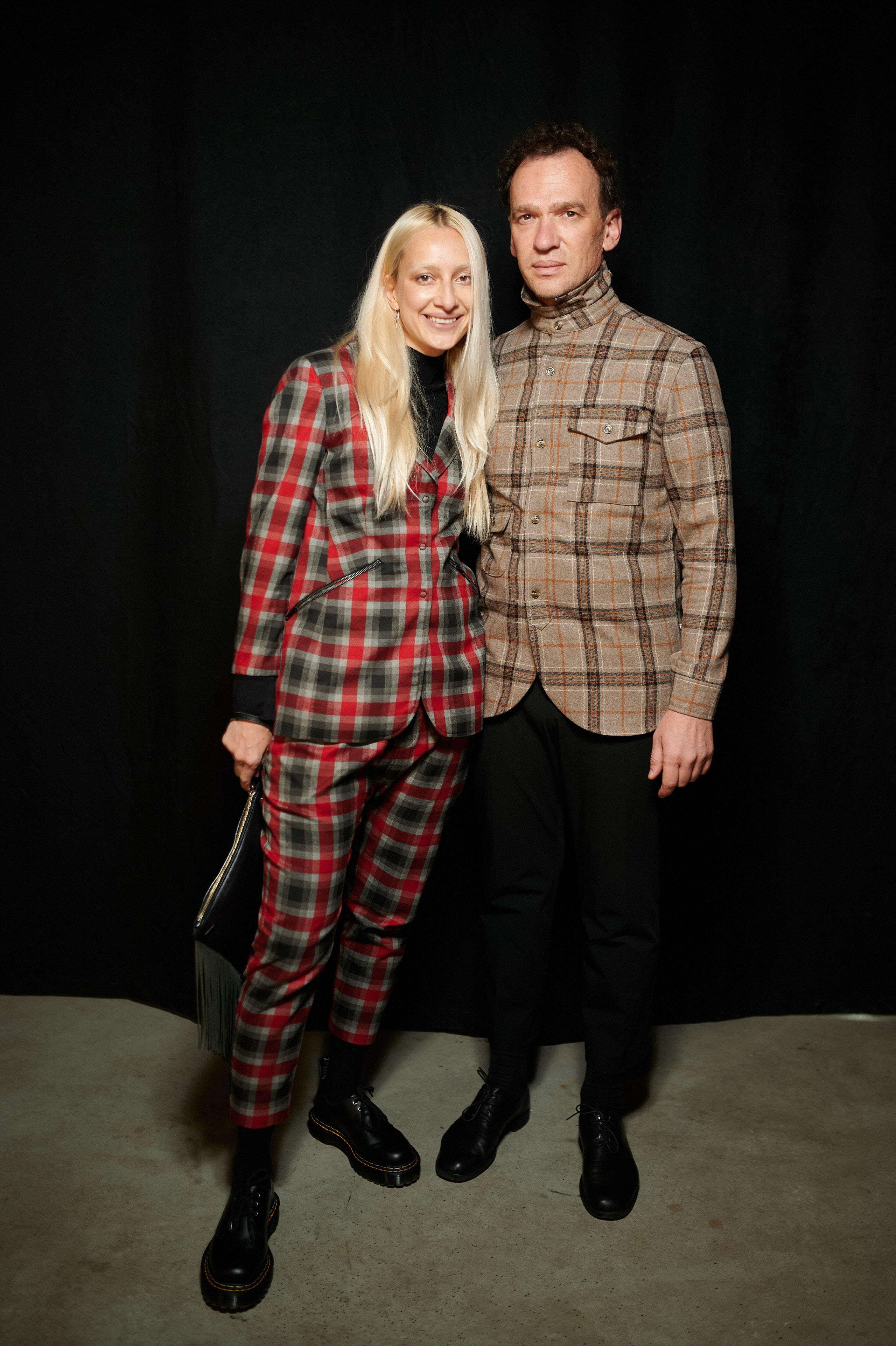 Олимпия Вайтмусташ с мужем