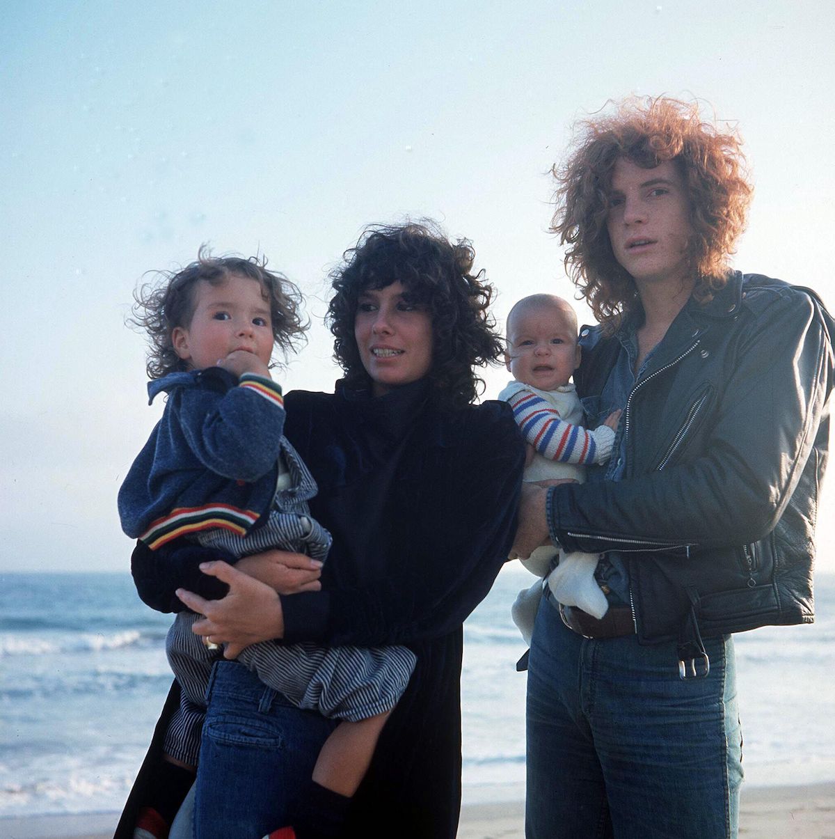 Джон Пол Гетти ІІІ со своей семьей