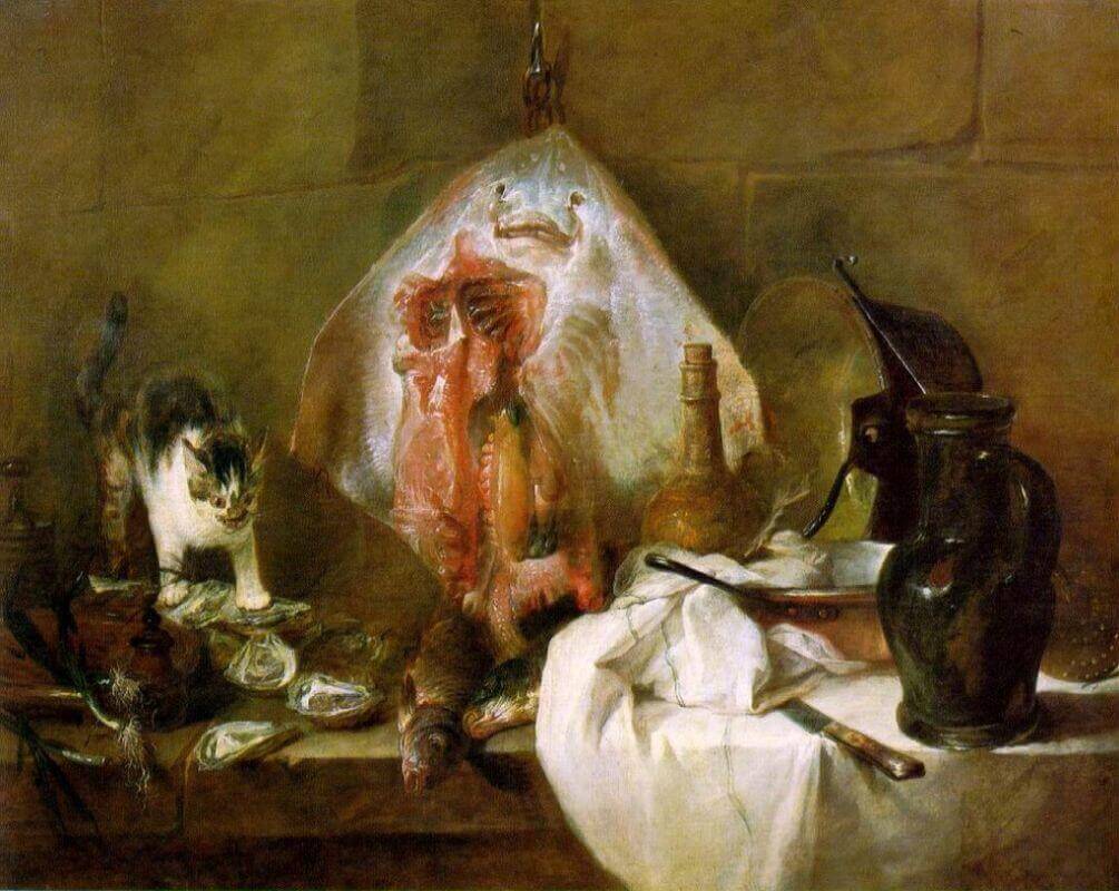 «Скат», Жан-Батист Шарден (1728 год)