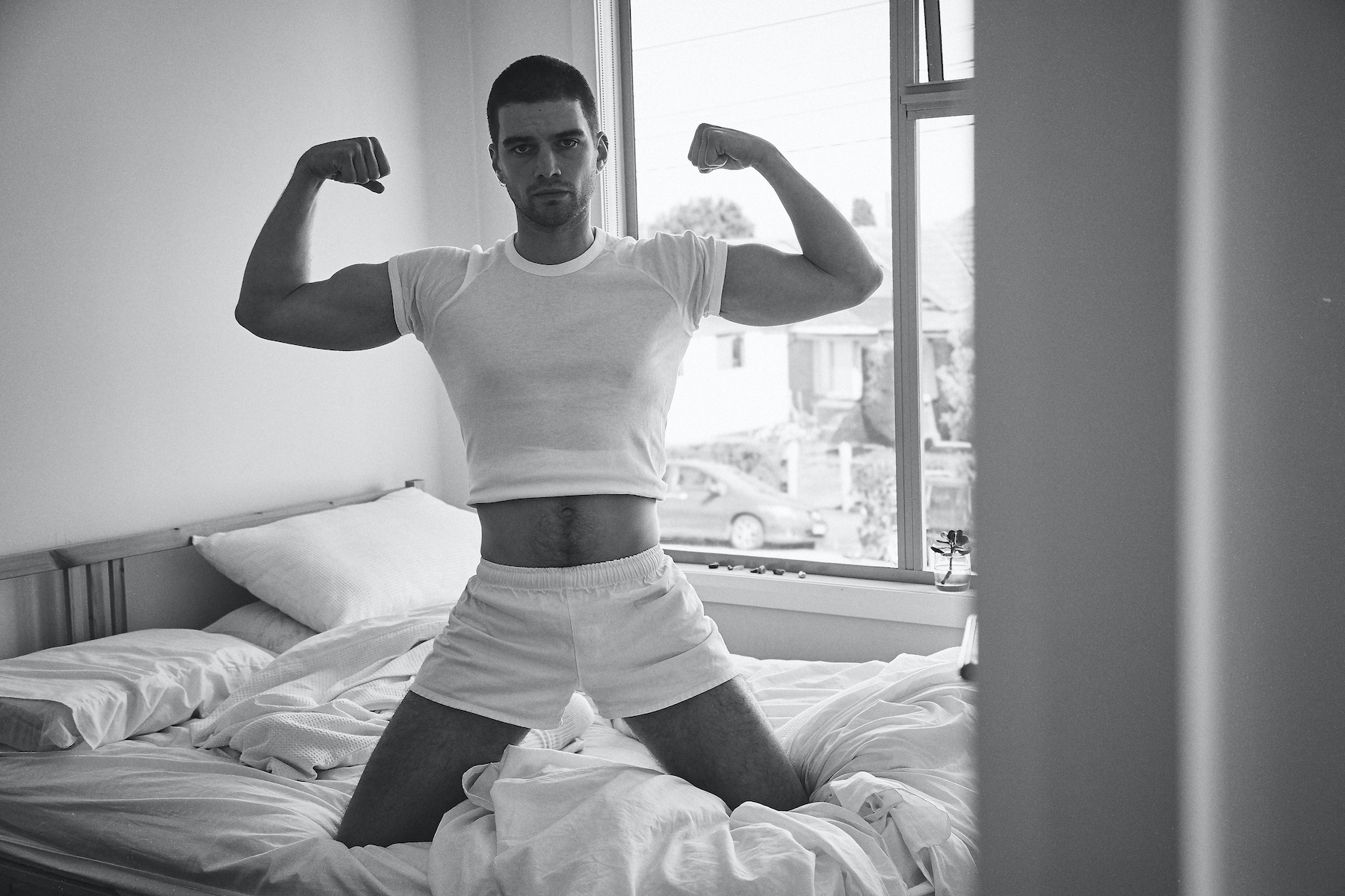 Футболка и шорты — Sunspel