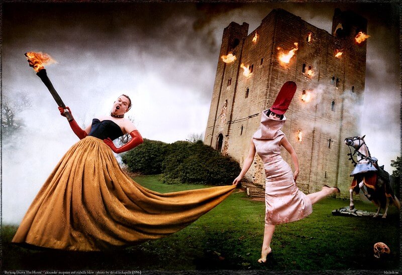 Александр Маккуин и Изабелла Блоу в серии Lachapelle World