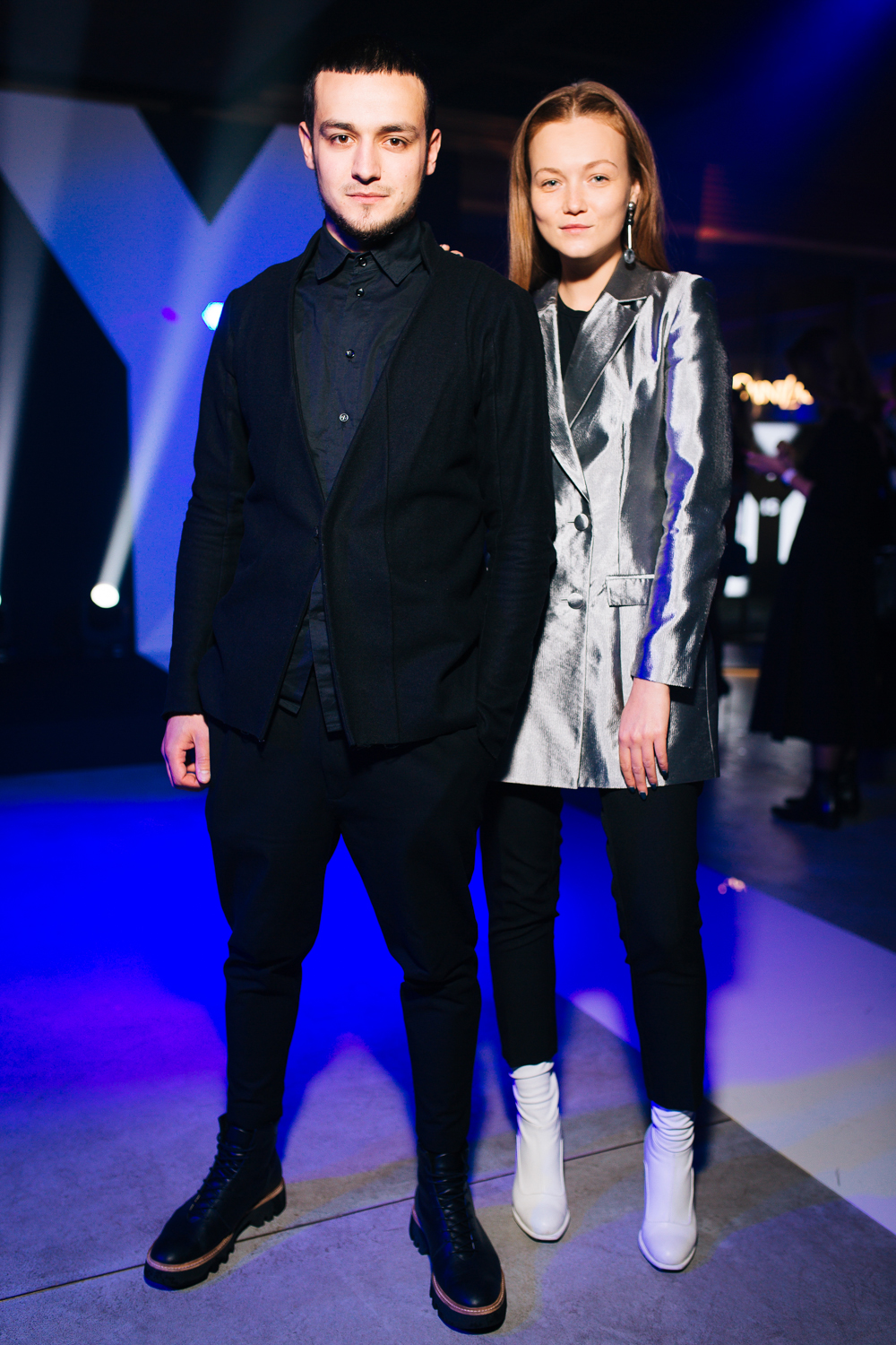 Али Саулиди и Оля Шаповалова 