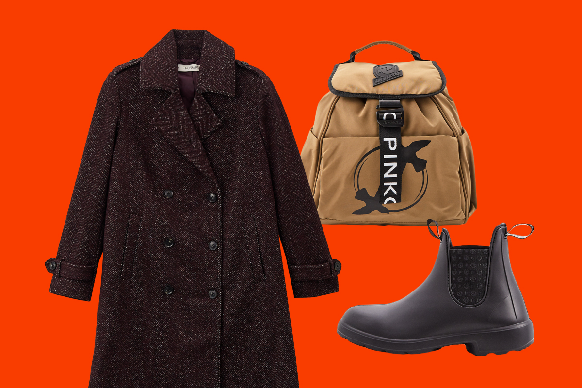 Lamoda темное пальто