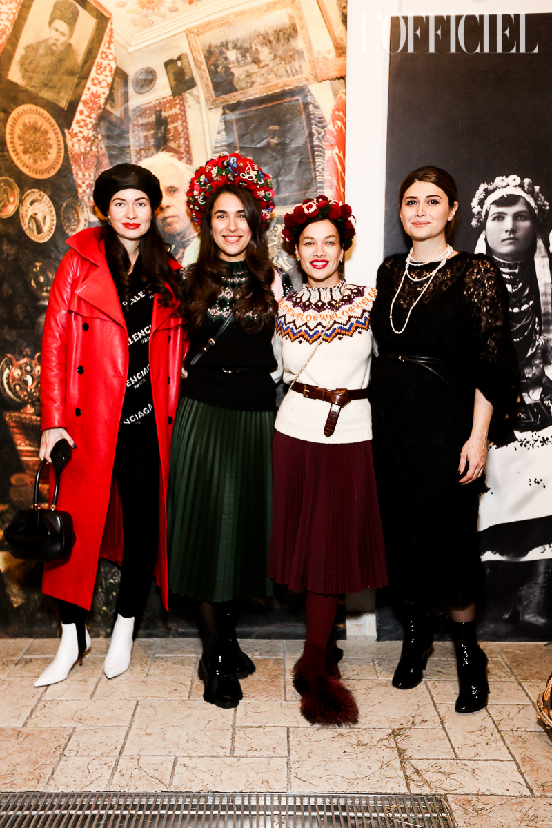 Александра Червоненко, Ульяна Бойко, Ярослава Бойко и Нина Васадзе 