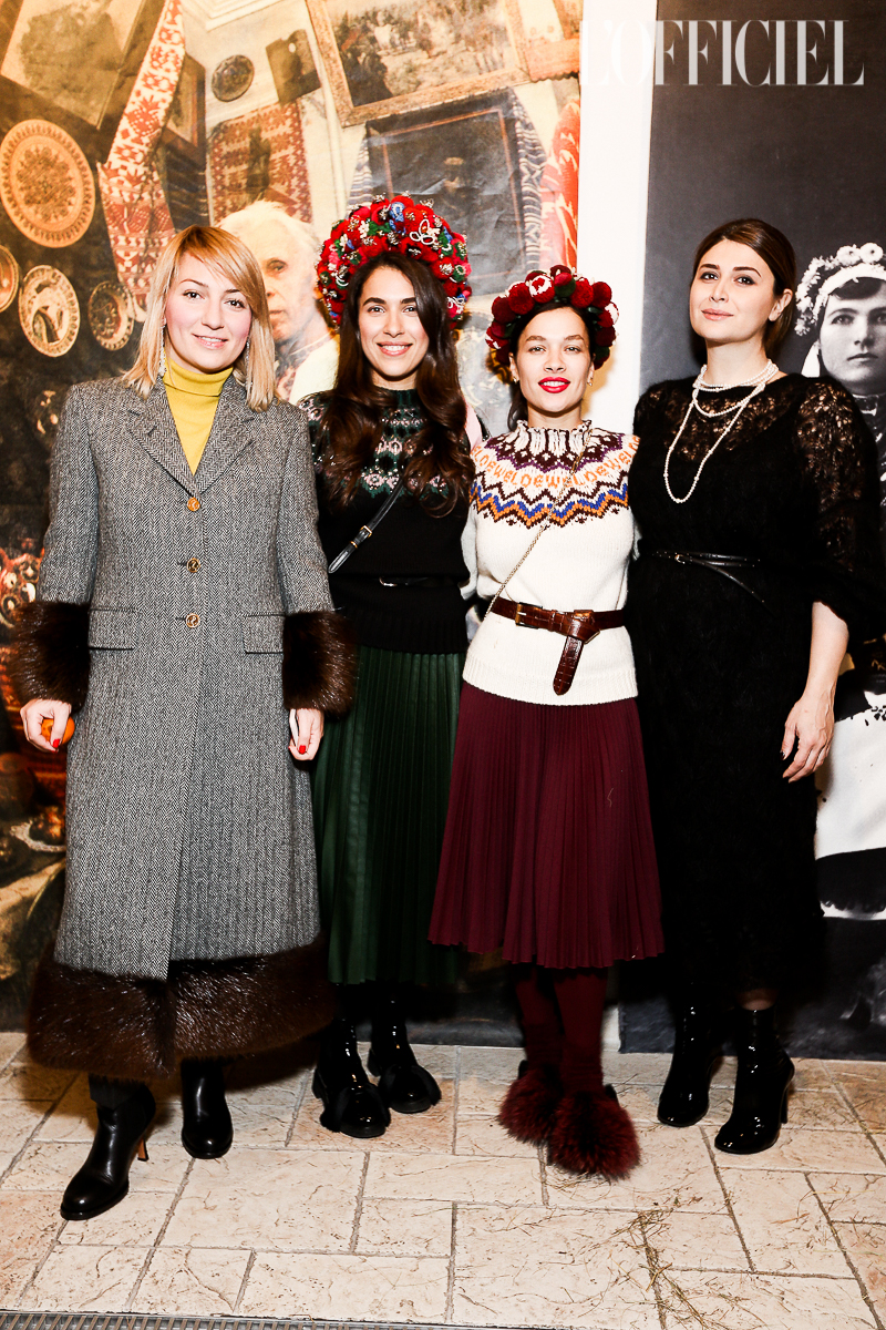 Ася Мхитарян, Ульяна Бойко, Ярослава Бойко и Нина Васадзе 