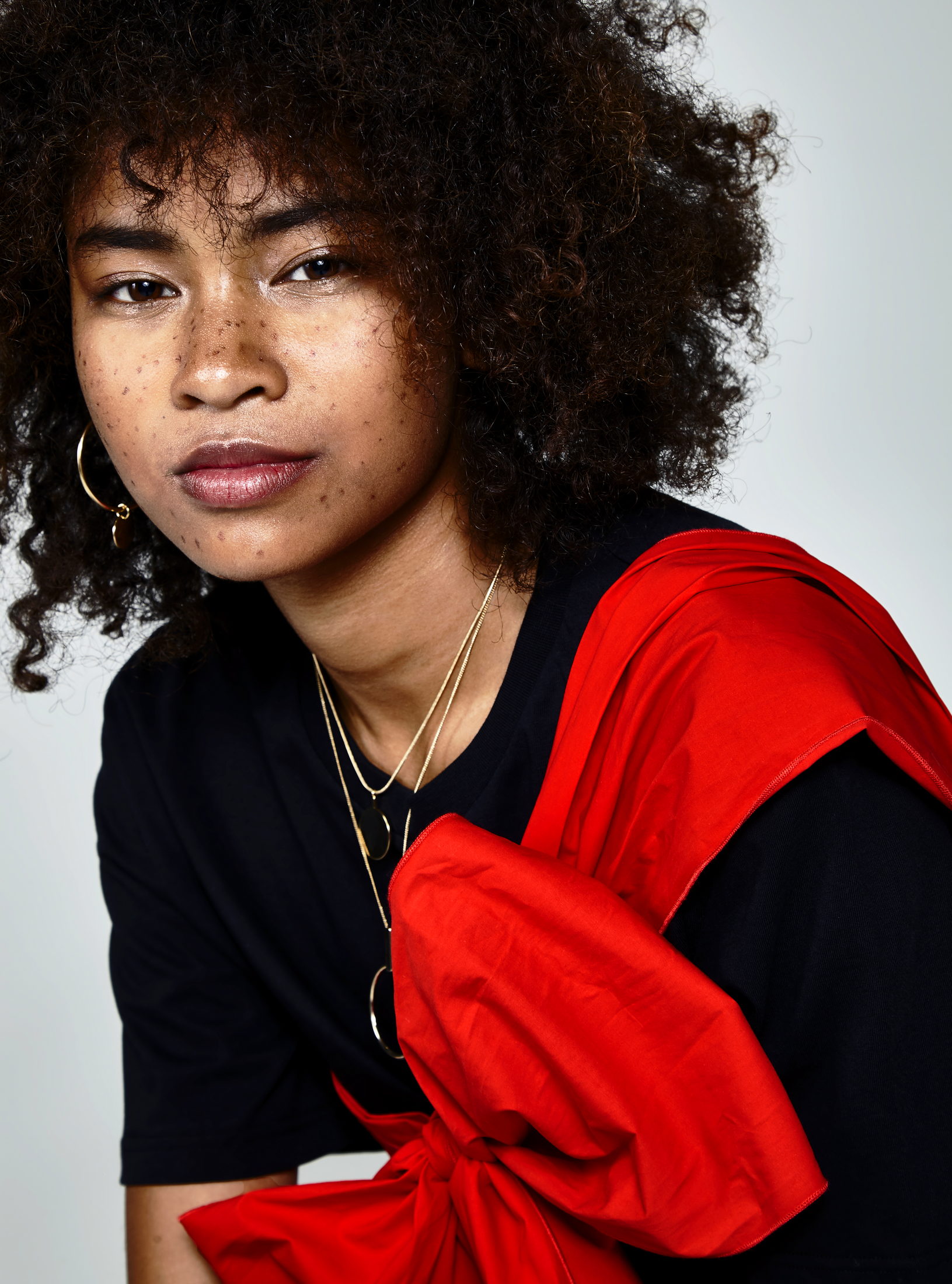 Топ MSGM MILANO, ожерелье H&M