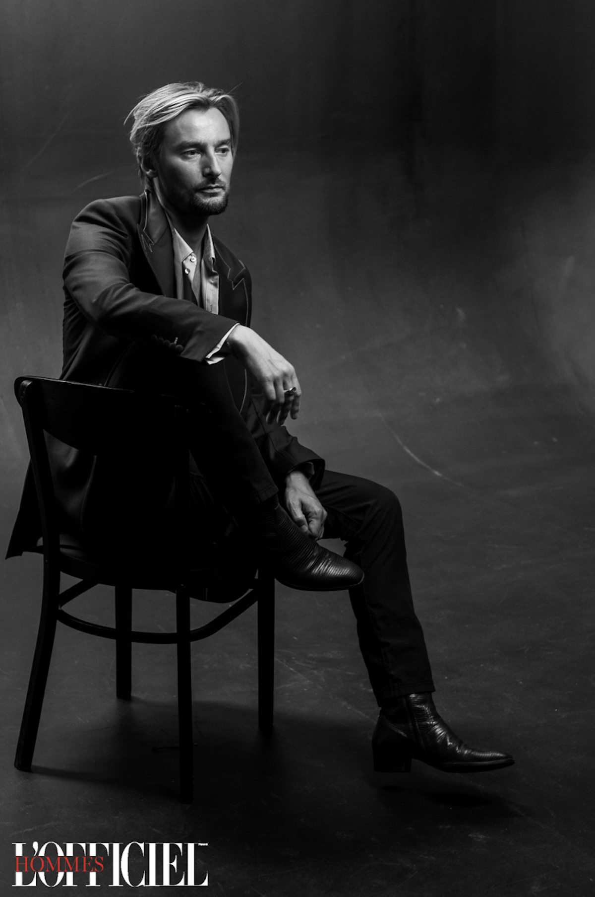 Рубашка, пиджак, LUVI; ,брюки, челси Saint Laurent