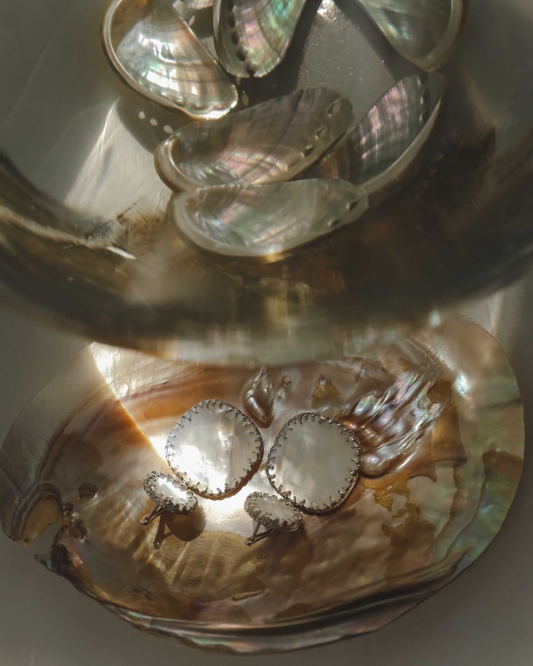 Сережки Breeze з перламутром, SOVA