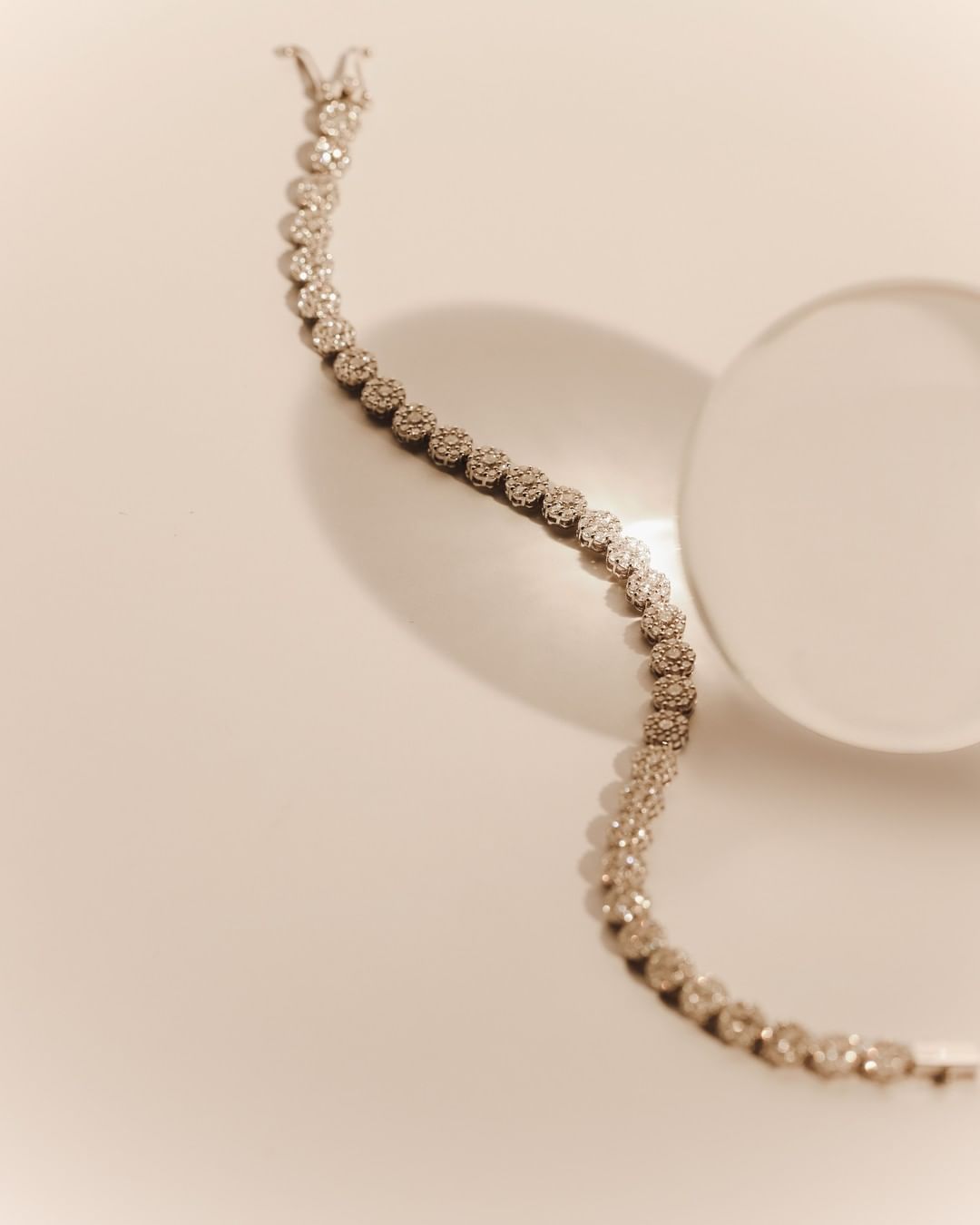 Браслет із білого золота з діамантами Dress code, SOVA