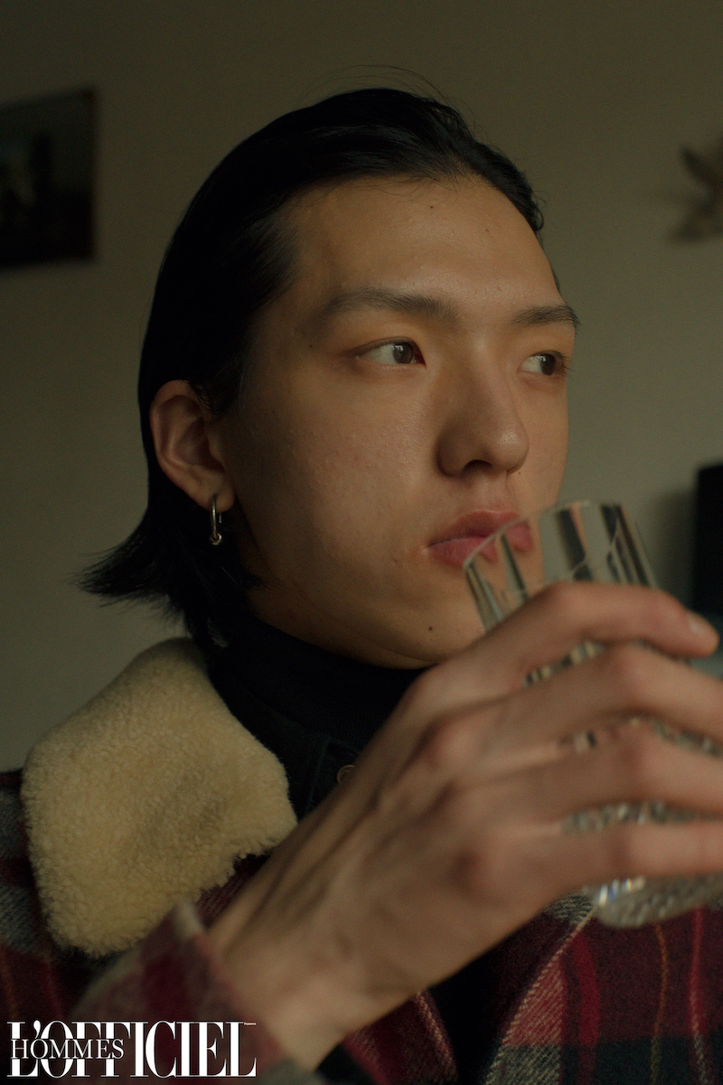 Водолазка Z Zegna, рубашка и пальто – Saint Laurent 