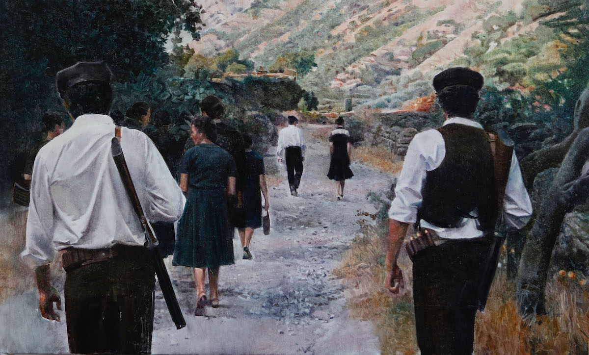 Крестный отец, 2018 (холст, масло)