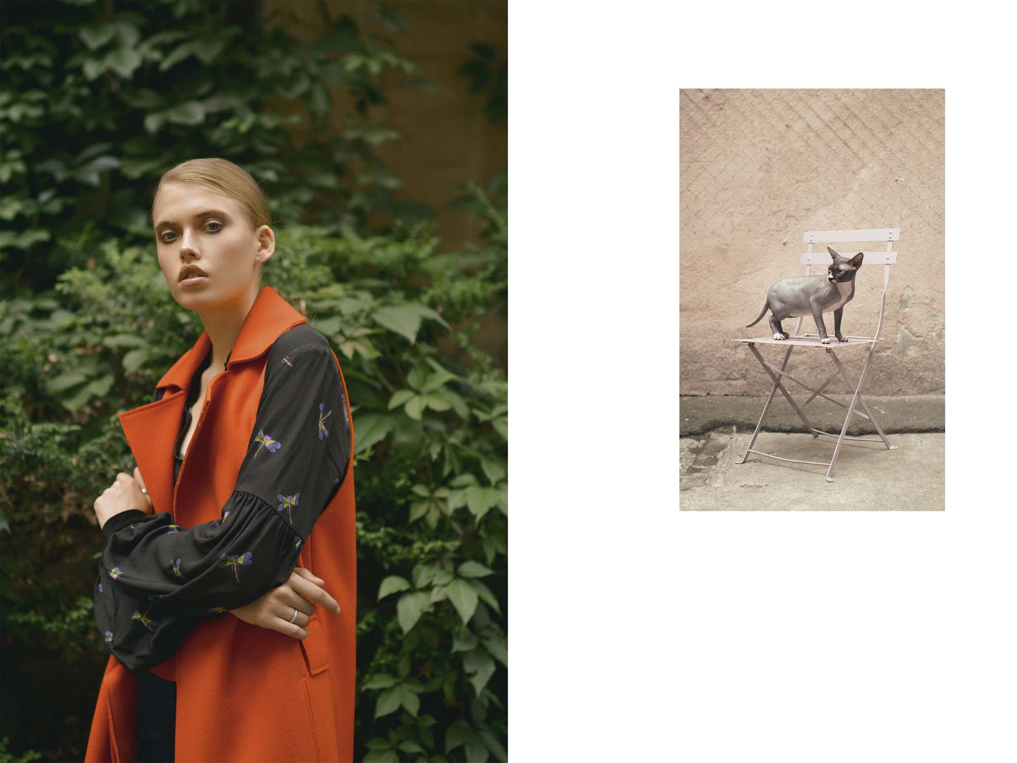 Жилет — Poustovit, блуза — Ksenia Schnaider, брюки — Katerina KVIT 