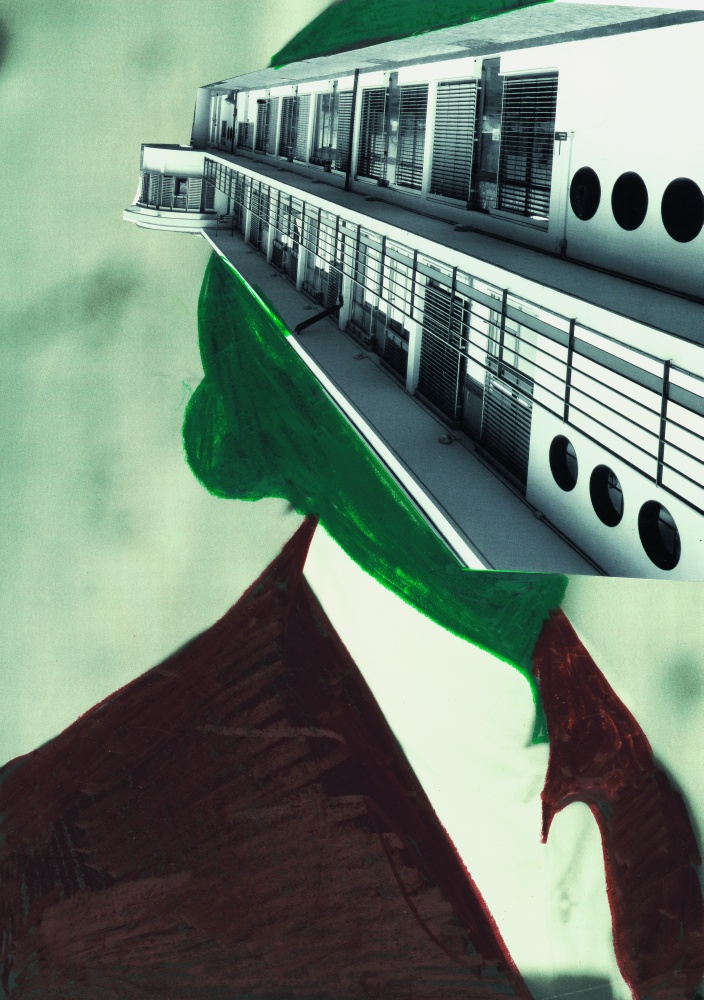 Из серии «Новые лица», 2003, смешанная техника