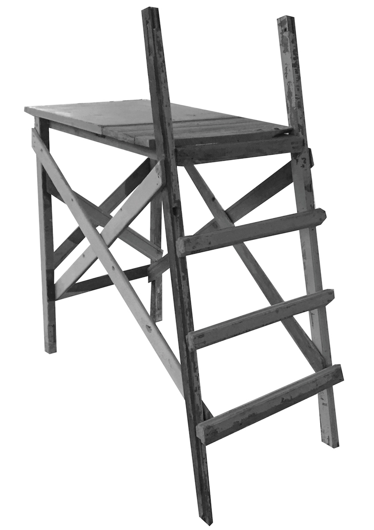 андерстракче #004 _ материал_ деревянный брус, мдф, гвоздь_ размер_ 38x38x46см_ изготовлено_ 2019 рік_ местонахождение_ 13 павильон _ вднх, киев, украина_ статус_ подарок_ стоимость_ 0 грн_ автор(-ка)_ александр дворецький (завхоз)