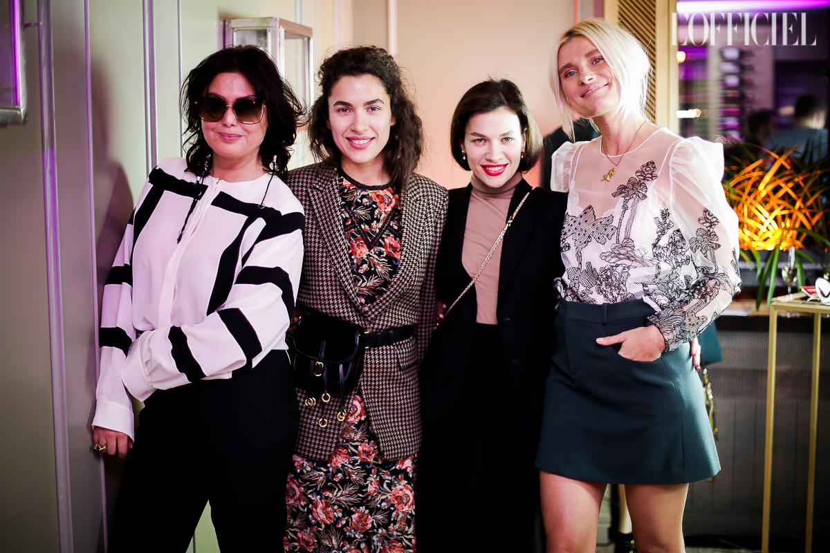 Хрыстя Храновская, Ульяна Бойко, Ярослава Бойко, Валя Грищенко 