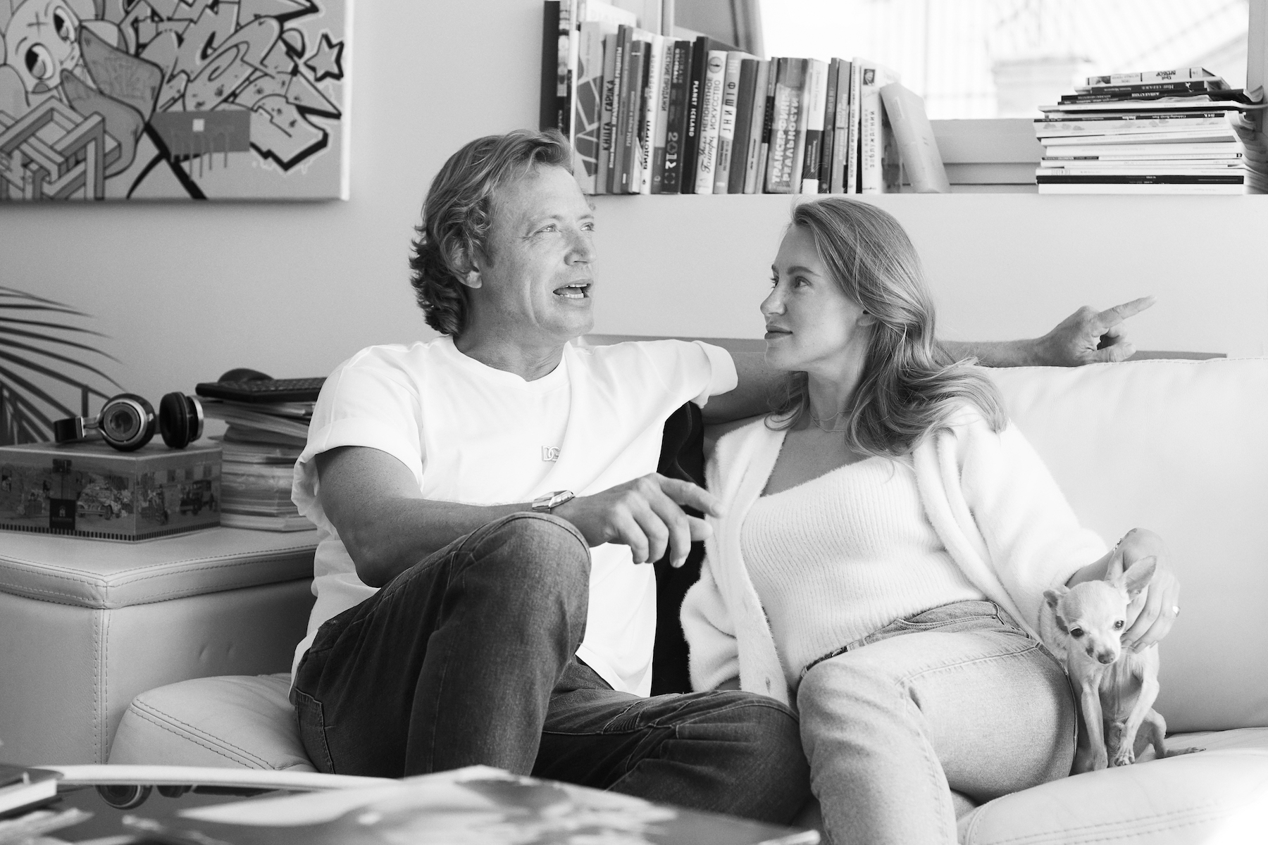 Олег Рыжов и Лиза Даль